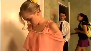 Daughter help dad fuck her friend