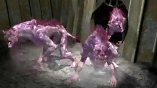 3D Monster Fucking Contest (part 1 of 2)